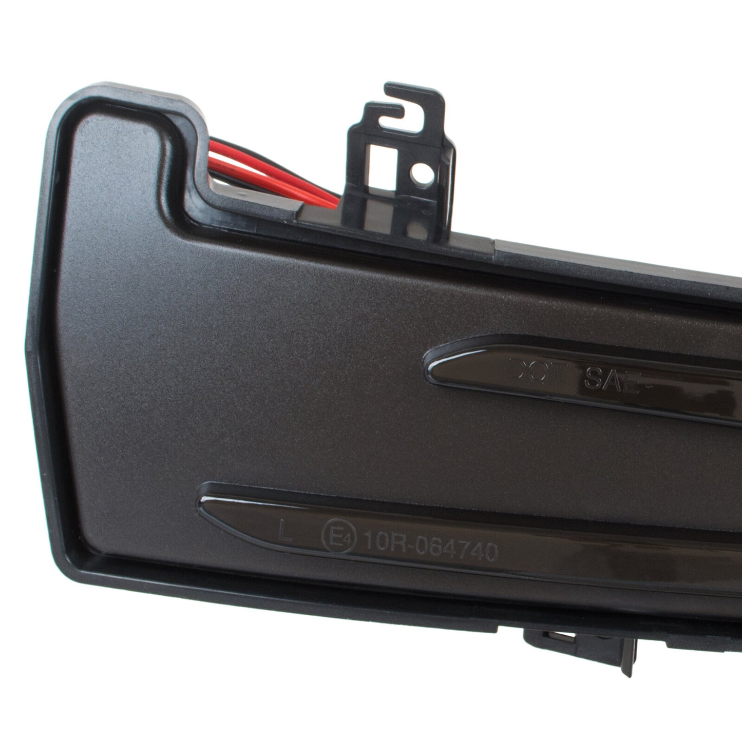 Mercedes W204 C-Class 2008- turn signal mirror left + right SMOKED DYNAMIC LED 2 pcs. SET