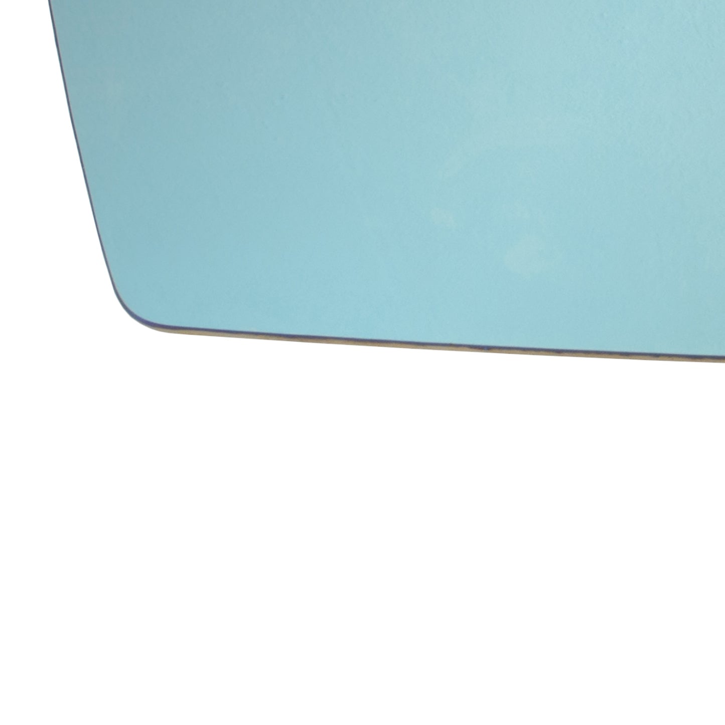 BMW 5 E60 / E61 03-10 mirror insert HEATED BLUE right