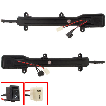Audi Q7 4L 09-15 mirror indicator left + right SMOKED DYNAMIC LED 2 pcs. SET