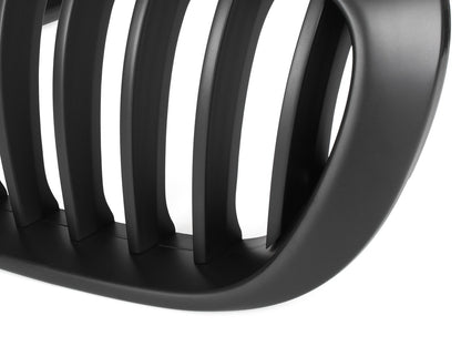 BMW X3 F25 X4 F26 14-17 grilles between headlights (kidneys) left + right set BLACK MAT