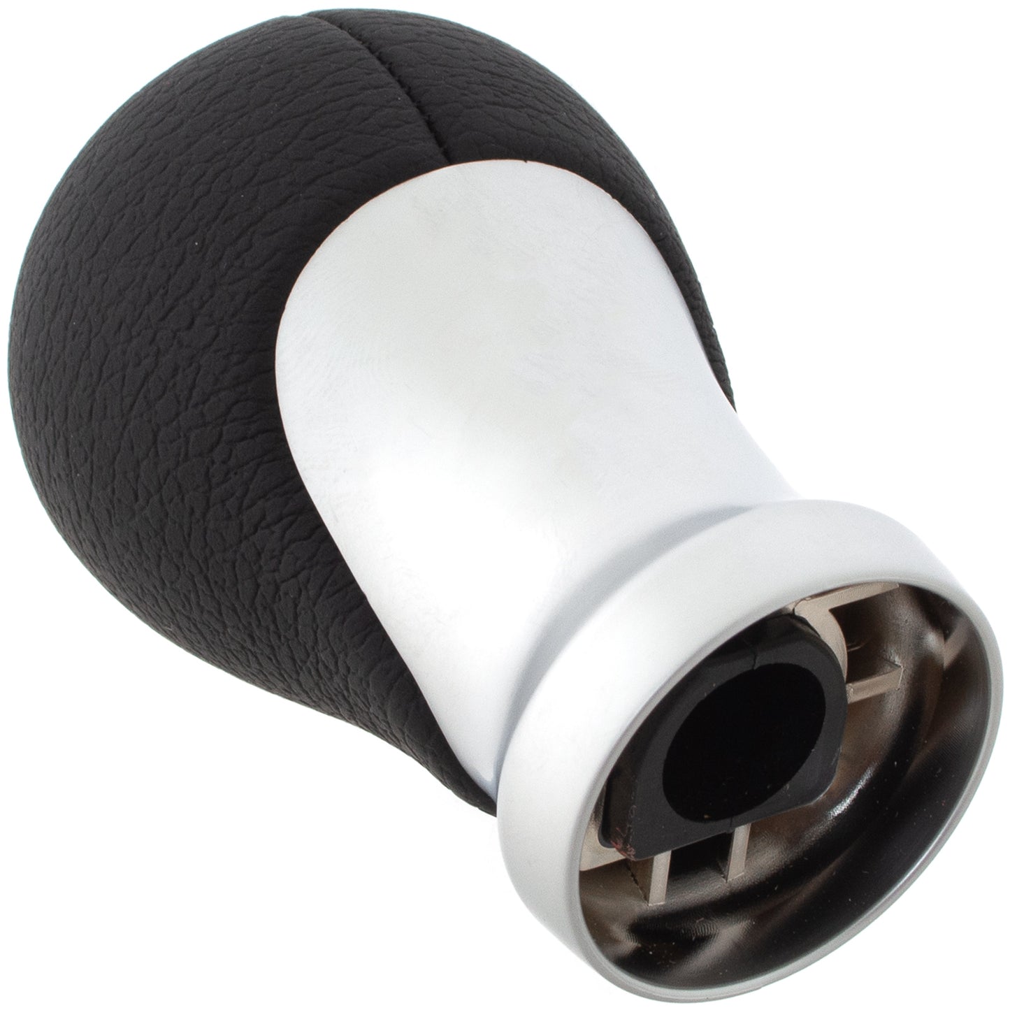 Kia Picanto II 11-17 gear knob BLACK + SILVER 5-SPEED