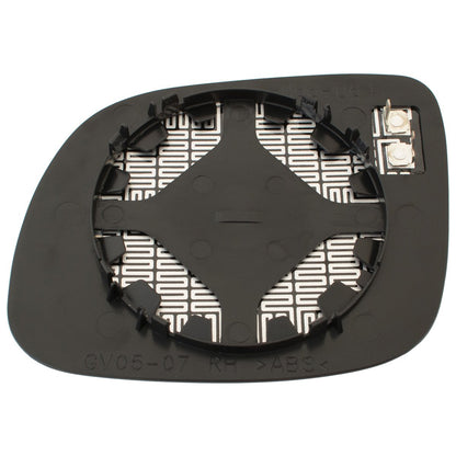 Audi A3 8L 96-99 mirror glass SMALL HEATED BLUE right