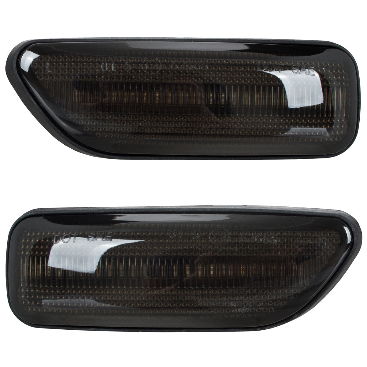 Volvo S60 I S80 I V70 II XC70 I XC90 I LED SMOKED DYNAMIC Side Indicators 2 pcs. SET