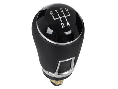 VW Passat B6 06-11 gear knob BLACK LEATHER 5 SPEED