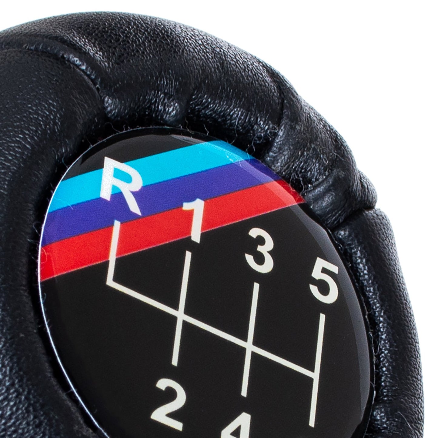 BMW E34 E36 E38 E39 E46 E60 E61 E87 E90 X3 X5 BLACK M-PACK / M-POWER 6-SPEED gear knob