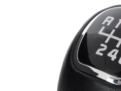 Kia Venga 09-15 gear knob BLACK LEATHER 6 SPEED