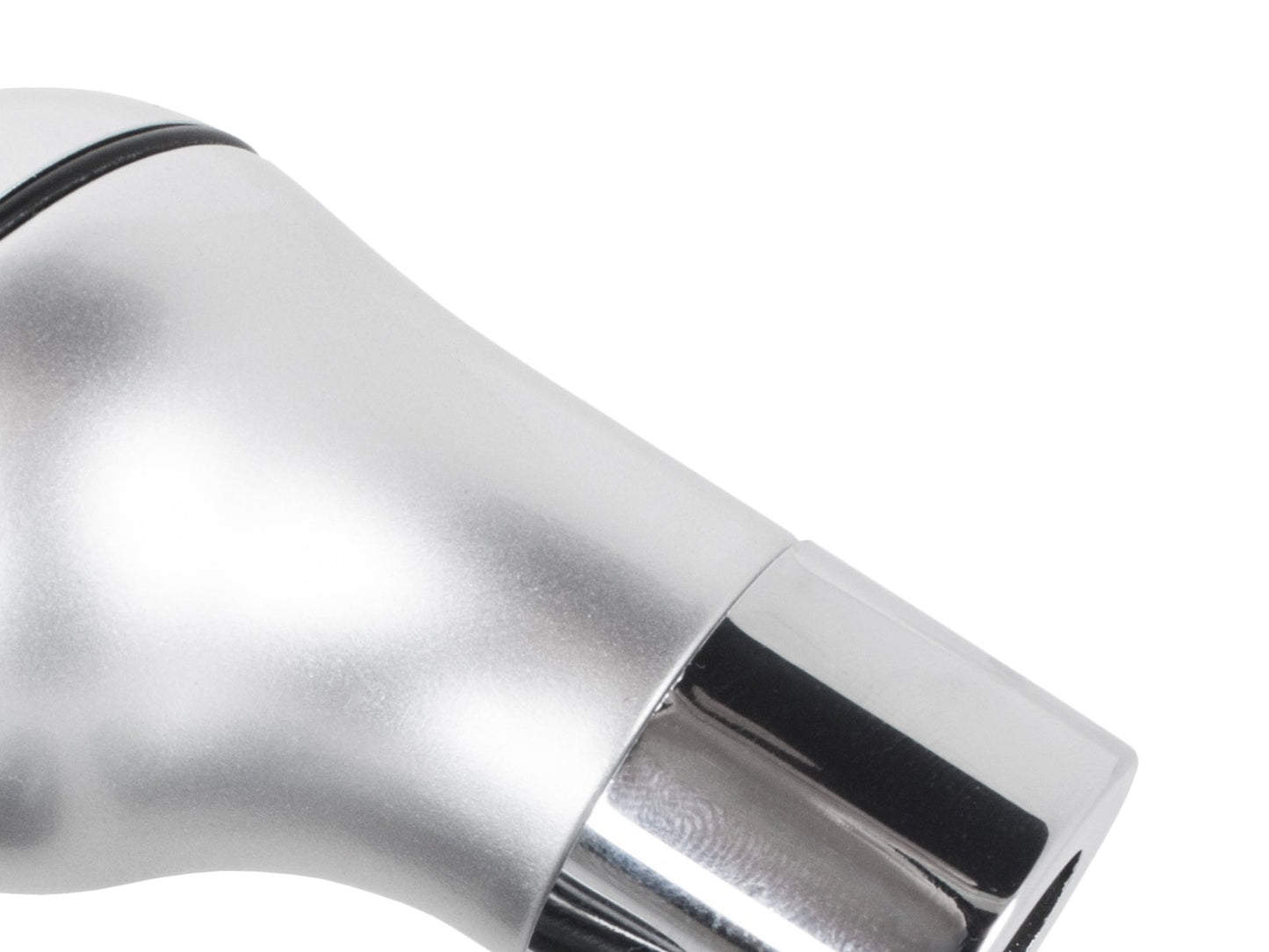 BMW E39 E46 E53 E60 E61 E81 E82 E83 E85 E87 E90 E91 E92 E93 gear knob SILVER+CHROME 6 SPEED