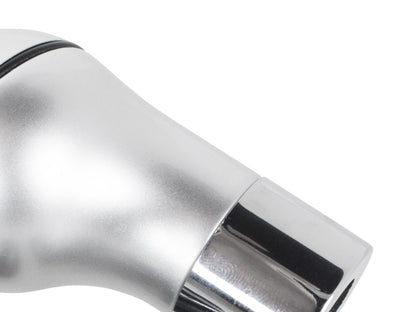 BMW E39 E46 E53 E60 E61 E81 E82 E83 E85 E87 E90 E91 E92 E93 gear knob SILVER+CHROME 6 SPEED