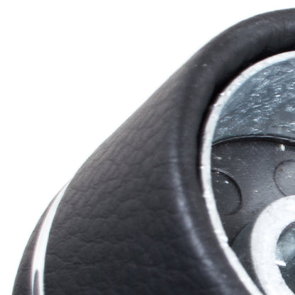 Alfa Romeo Brera 05-14 gear knob BLACK + SILVER 6 SPEED