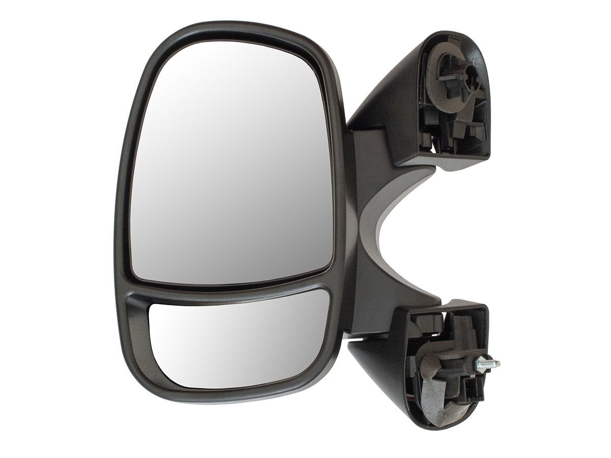 Renault Trafic II 2001- electric heated black left wing mirror