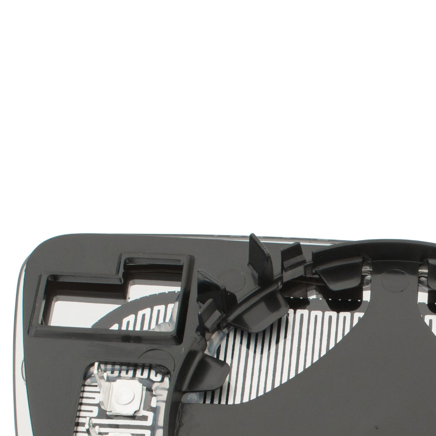 VW Polo IV 05-09 HEATED left mirror glass