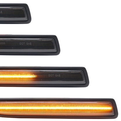 Ford Mondeo IV 07-15 LED Side Indicator SMOKED DYNAMIC 2 pcs. SET
