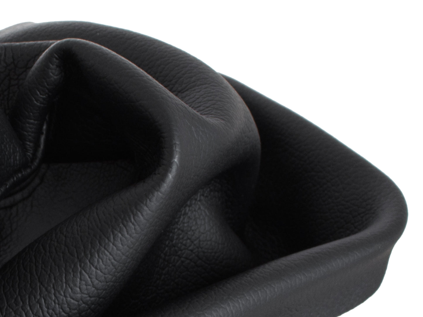 BMW 3 E36 90-00 gear knob BLACK ECO-LEATHER + gaiter with frame 6-SPEED