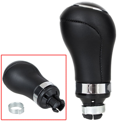Audi A1 A2 A3 A4 A5 A6 Q3 Q5 gear knob BLACK + CHROME 6 SPEED