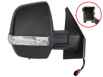 Fiat Doblo 2010 - DOUBLE ELECTRIC HEATED black EXTERIOR MIRROR WITH SENSOR right