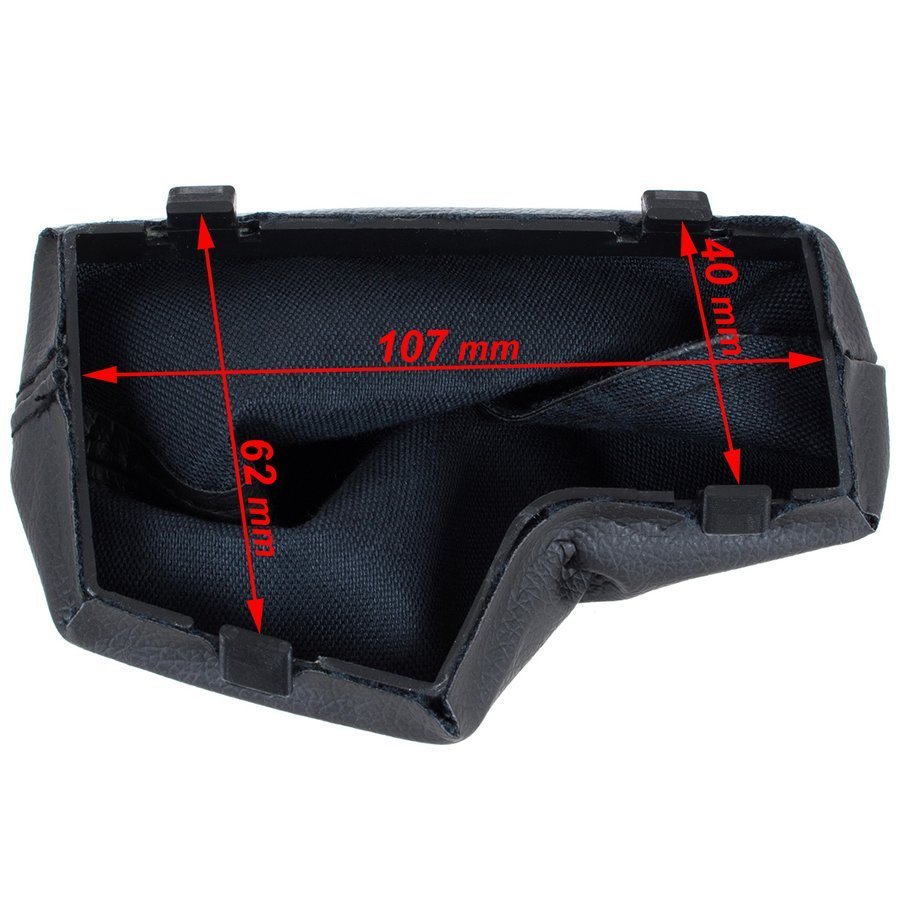 BMW X3 E83 03-11 gear stick gaiter BLACK + frame AUTOMATIC