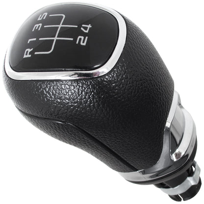Skoda Rapid 12-19 gear knob BLACK 5 SPEED