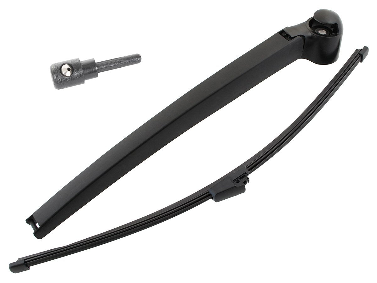 VW T5 Transporter 2006 - rear wiper arm + blade TAILGATE VERSION + rear window washer jet 2 pcs SET
