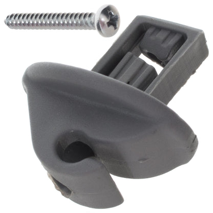 Renault Clio II Kangoo Master II Scenic I Thalia Trafic II Twingo I sun visor clip hook GRAY