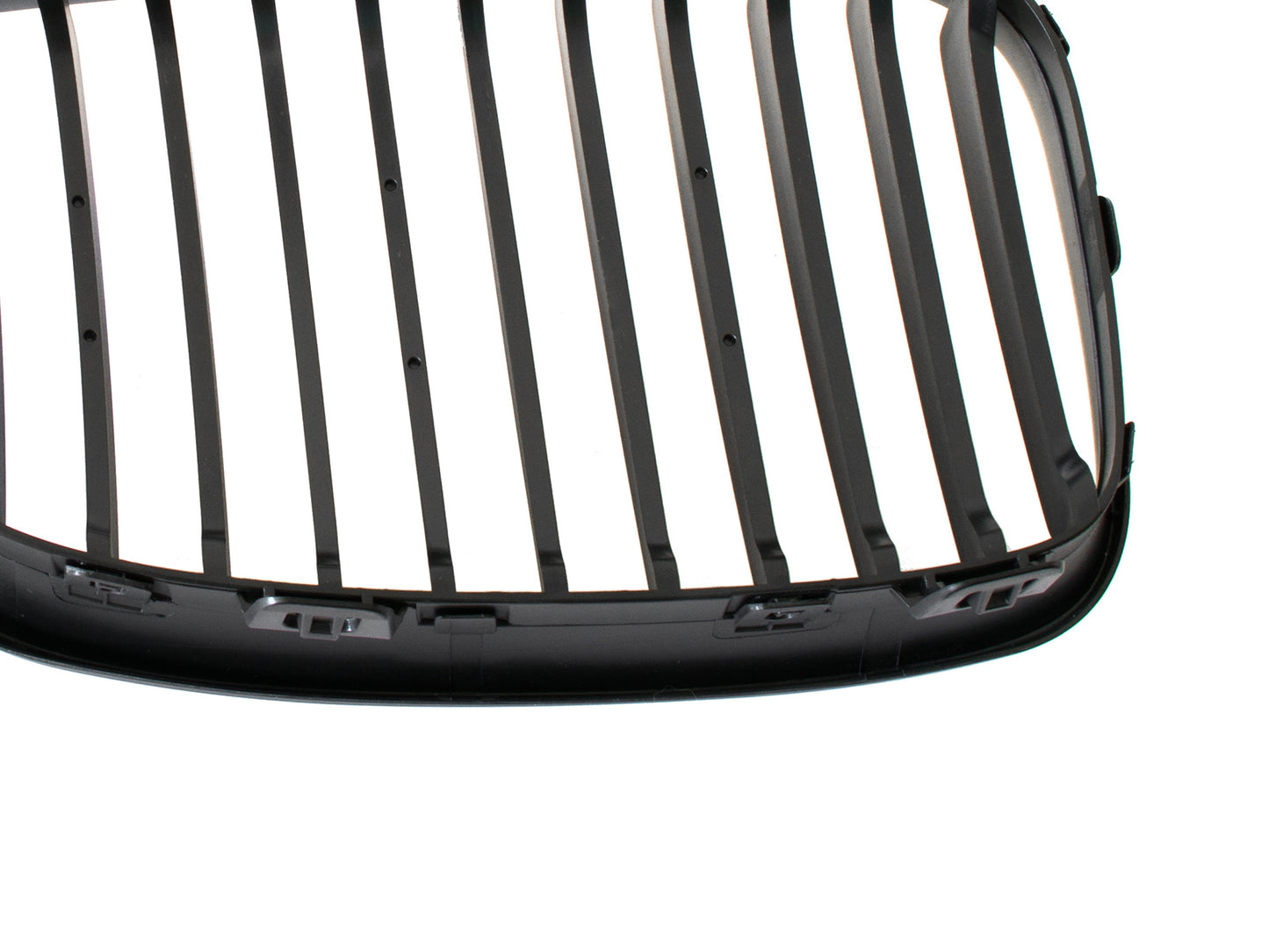 BMW 1 E81 E82 E87 E88 07-11 grilles (kidneys) left + right set BLACK MATTE