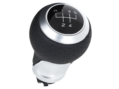 Audi A3 8L 96-03 gear knob BLACK + CHROME 5 GEARS