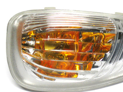 Renault Master 2010- YELLOW turn signal for WHITE BULB in mirror left + right 2 pcs. SET