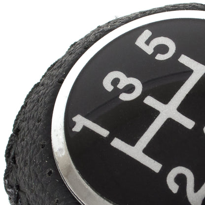 Fiat Ducato II III 94-14 gear knob BLACK + CHROME 5 GEARS REVERSE DOWN