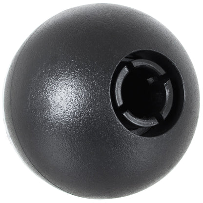 MINI R50 00-06 Gear knob BLACK + CHROME + SILVER CAP 5 SPEEDS