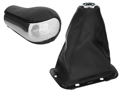 @@@@@ GEAR SHIFT KNOB + BOOT - Toyota Avensis II 03-09 5-SPEED knob + gear stick protective boot 2 pcs SET
