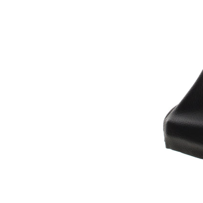 Seat Leon II 05-13 BLACK ECO-LEATHER gear knob + gaiter with frame 5-SPEED