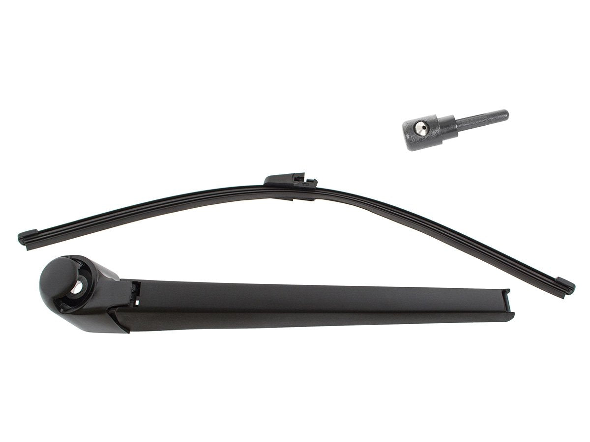 VW Touran 2003 - rear wiper arm + blade + rear window washer nozzle 2 pcs SET