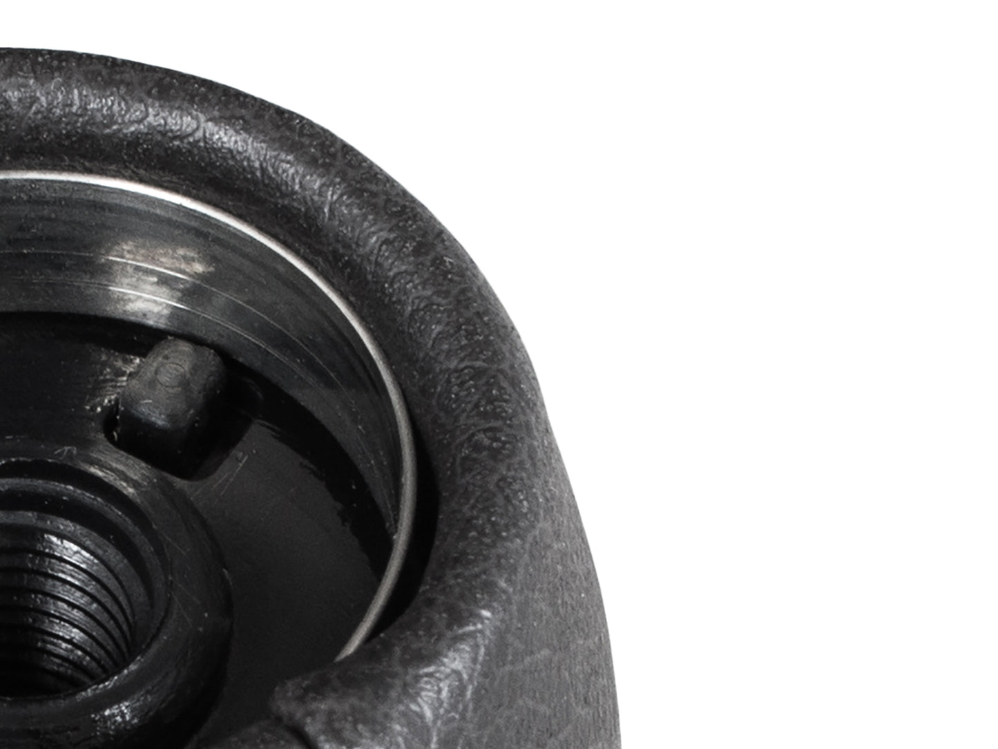Hyundai Elantra gear knob BLACK + CHROME 5 GEARS
