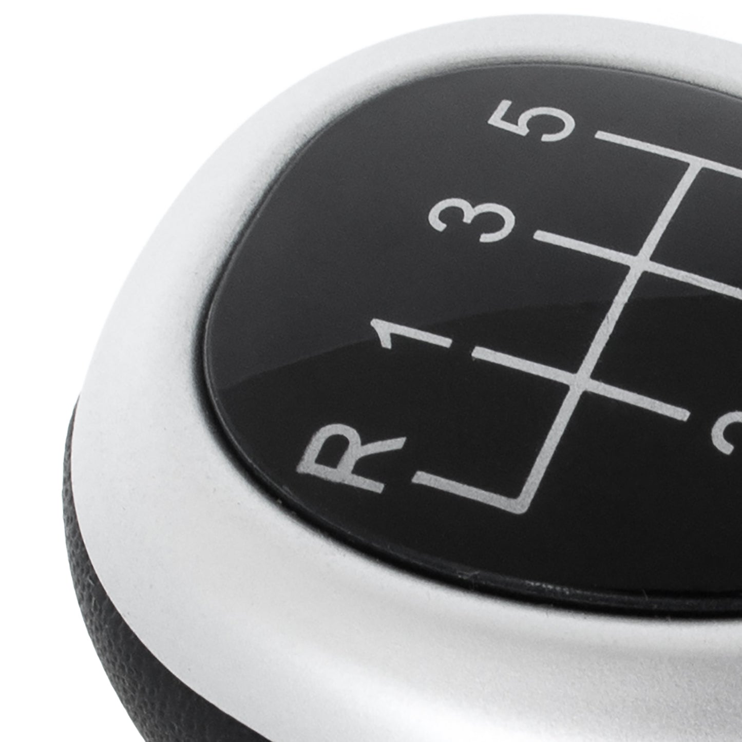 BMW 3 F30 F31 F34 F35 11-16 gear knob BLACK / SILVER 6-SPEED
