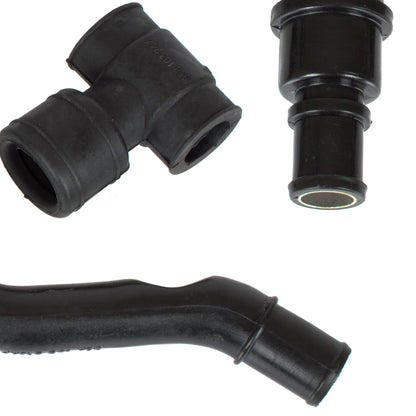 Audi TT 8N 98-06 1.8 T engine block breather hoses PCV 6 pcs. SET
