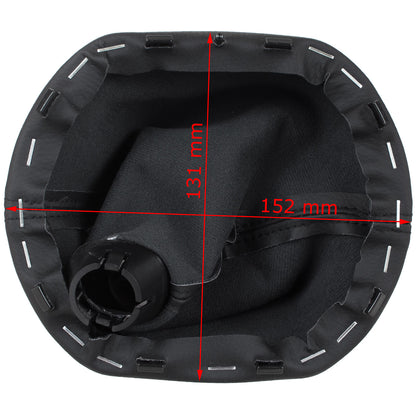 Kia Sportage III 10-15 gearstick gaiter BLACK + frame