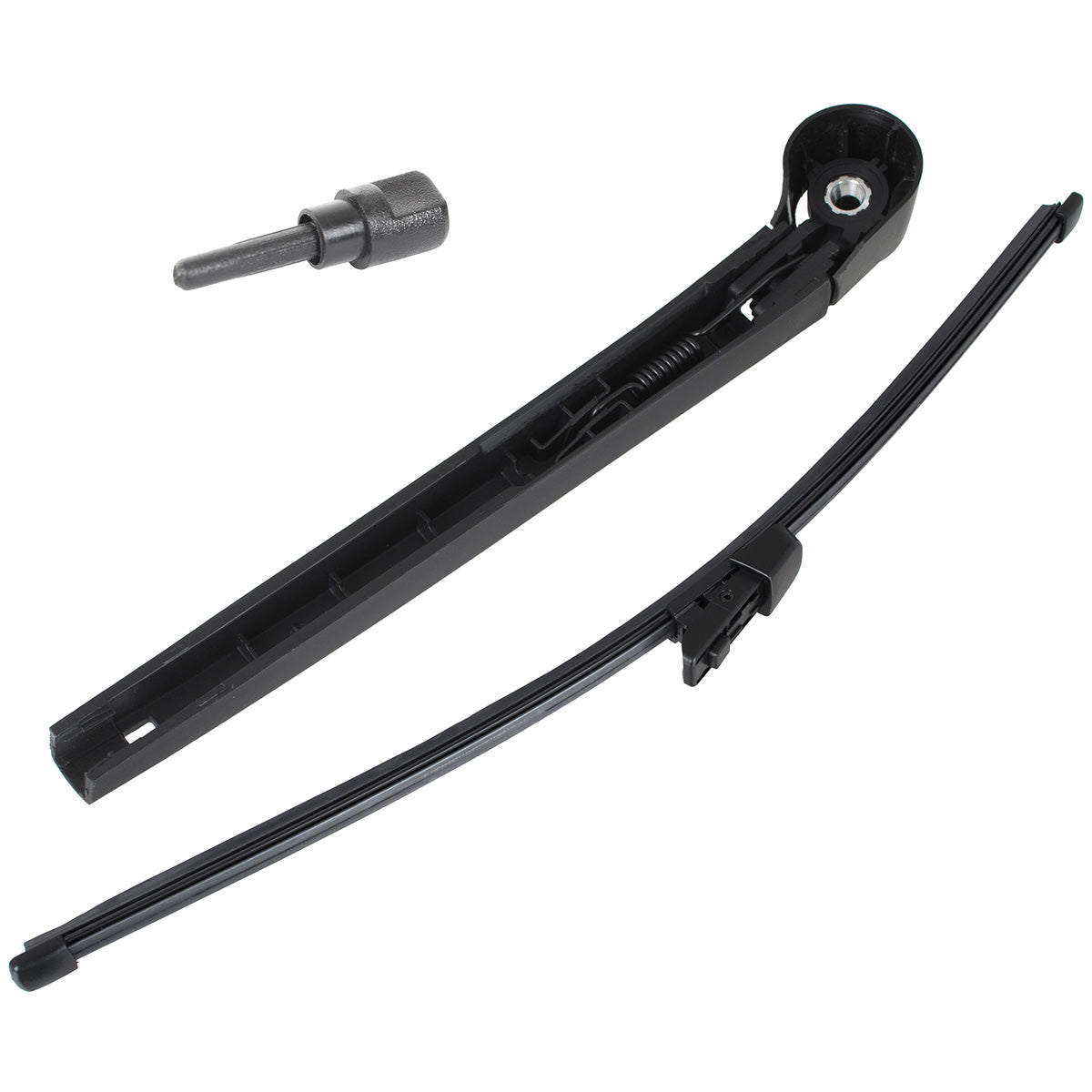 Skoda Superb II COMBI 2008- rear wiper arm + blade + rear window washer nozzle 2 pcs SET