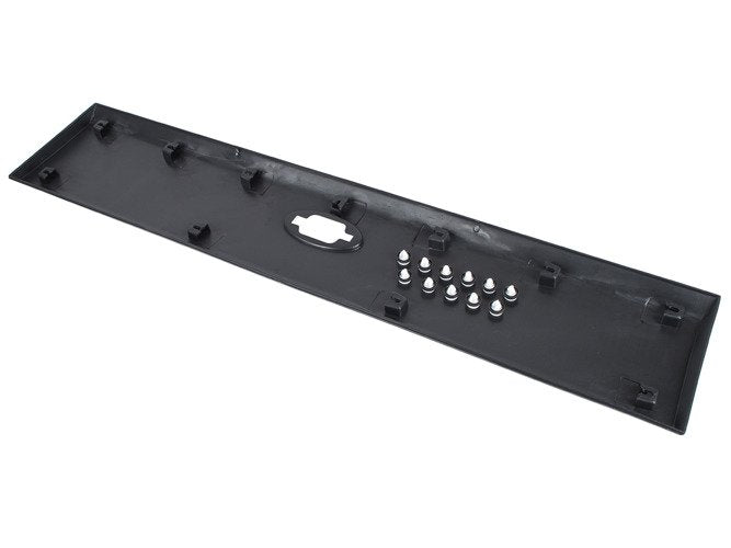 Renault Master III LONG MAX 2010- side molding BEHIND THE SLIDING DOOR with a spot for a MARKER LIGHT right