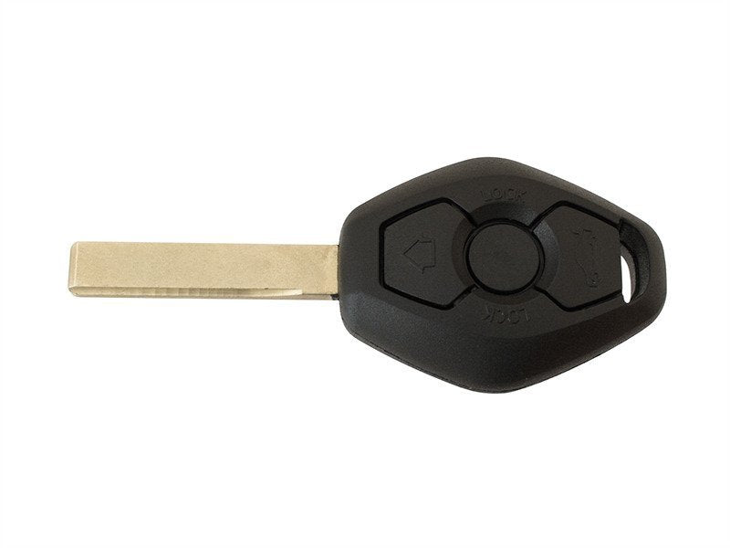 BMW 3 E36 E46 5 E39 7 E38 X3 E83 X5 E53 remote key fob case 3 BUTTONS - STRAIGHT BLADE