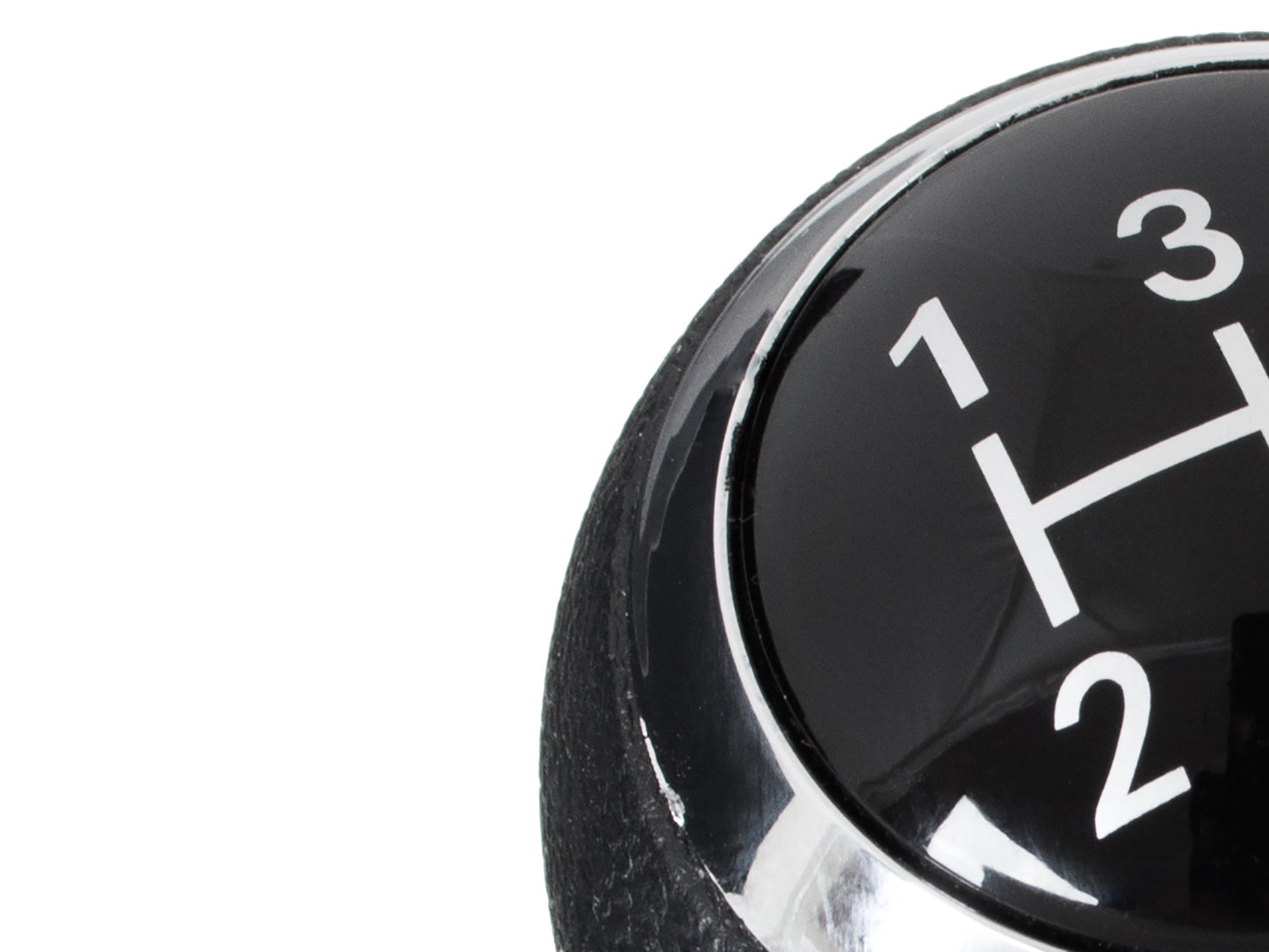 Toyota Auris I E15 06-12 gear knob 5 SPEED BLACK