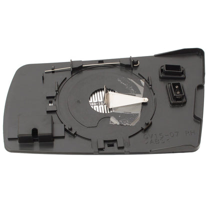 Mercedes W202 C-class 93-01 mirror glass HEATED BLUE right