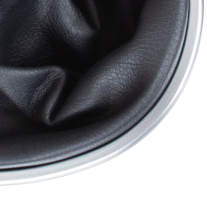Seat Altea 2004 - gear knob BLACK-BEIGE + gaiter with CHROME frame 6 SPEEDS