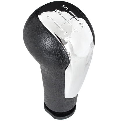 Chevrolet Spark 11-16 gear knob BLACK + CHROME 5 SPEED