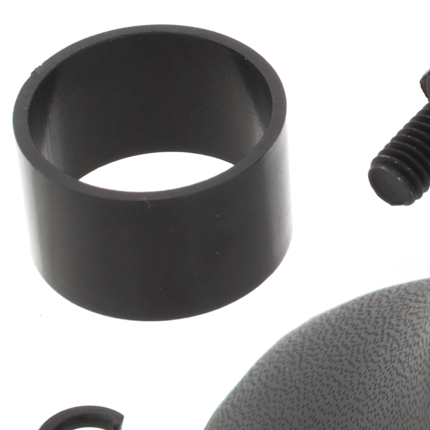Mercedes Sprinter B907 / B910 2018- gear knob BLACK + SILVER WHITE SCHEME 6 GEARS