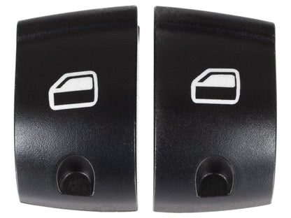 Audi A3 II (8P) 03-13 window switch button covers for left panel, 2 pcs/set.