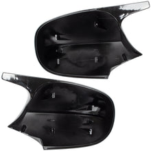 BMW 3 E90 E91 E92 E93 08-13 nakładka lusterka BLACK GLOSSY lewa + prawa 2 szt. KPL