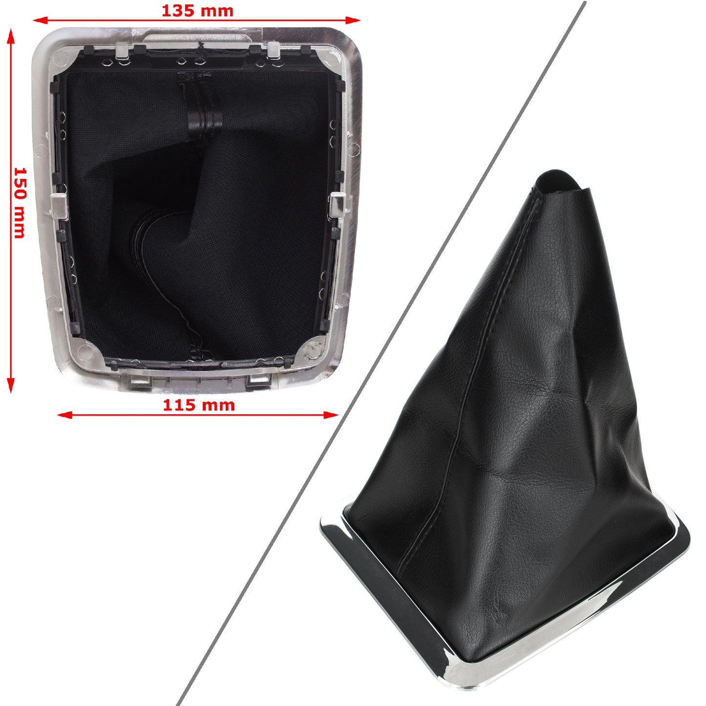 Ford Focus Mk2 04-11 gear lever gaiter + large frame