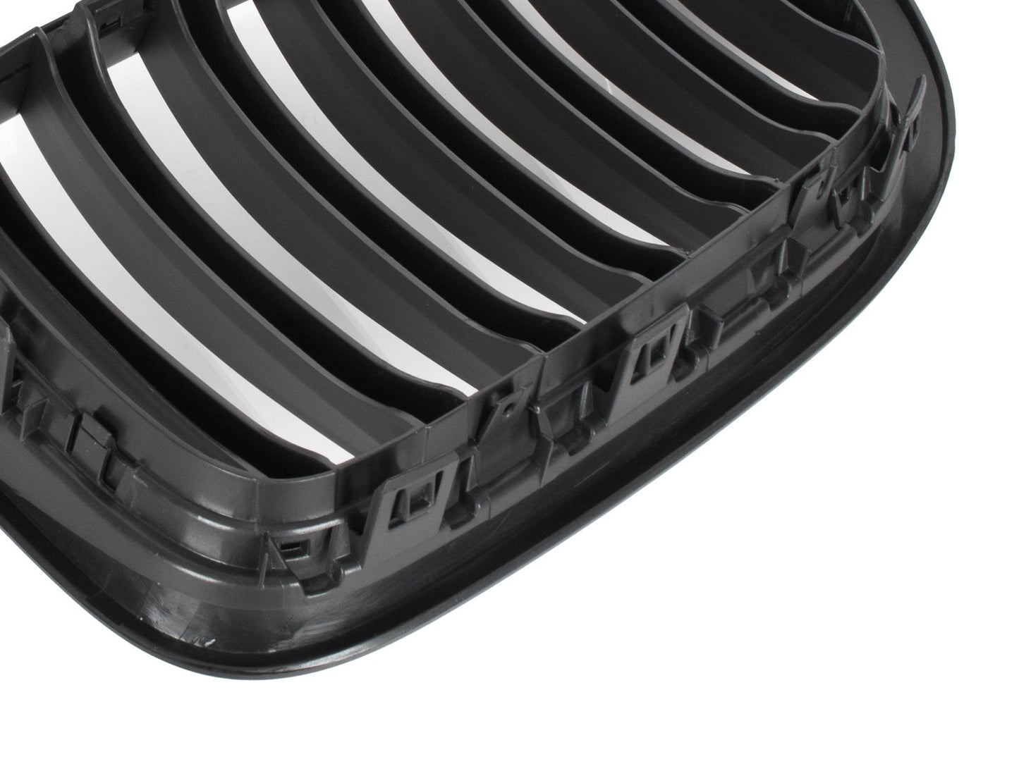 BMW X3 F25 X4 F26 14-17 grilles between headlights (kidneys) left + right set BLACK MAT