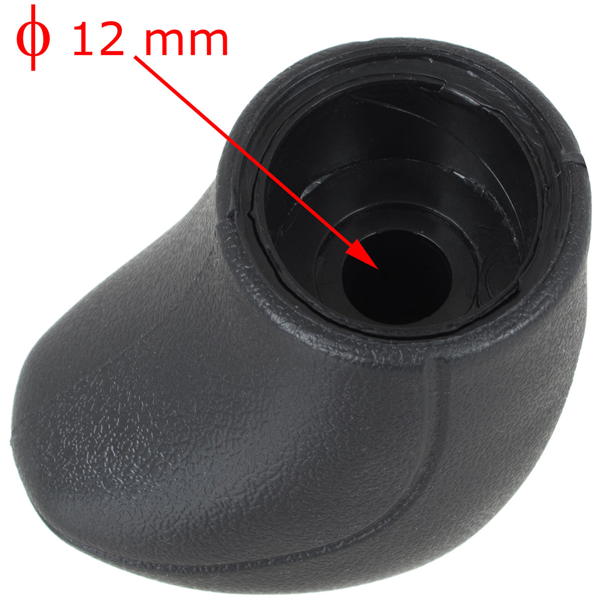 VW Crafter I 2006- Gear knob BLACK 6 GEARS