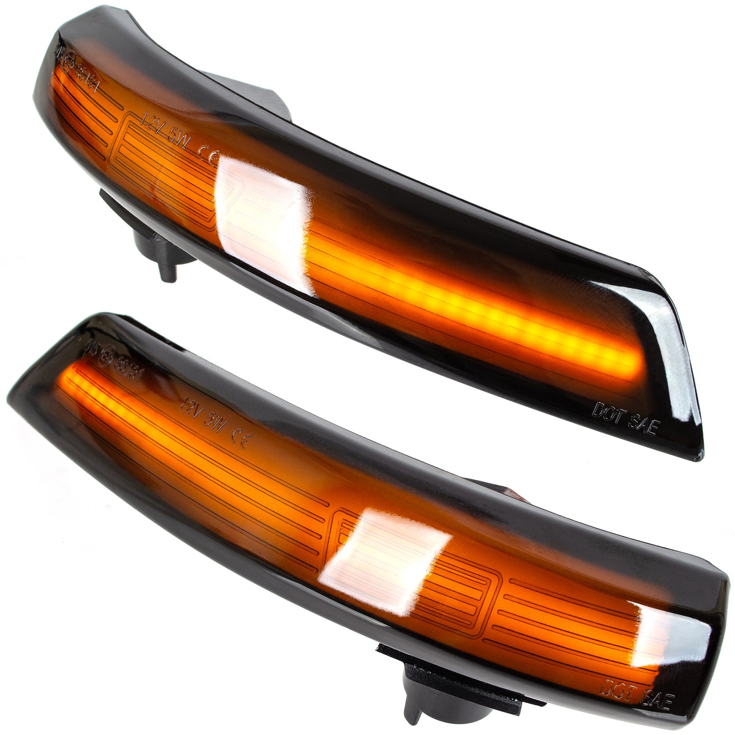 x2 KIERUNKOWSKAZY LED DYNAMICZNE Pływające FORD FOCUS II III 3 MONDEO IV 4