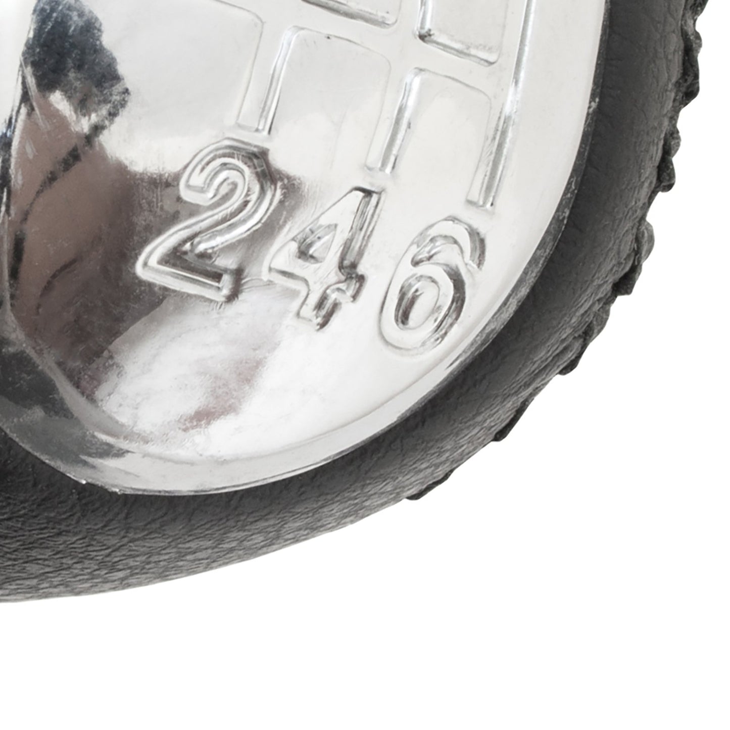 Mazda 3 BK 03-08 gear knob BLACK LEATHER 6 SPEED